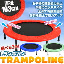 トランポリン 家庭用 103cm エクササイズ 室