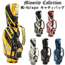 【送料無料】ポイント10倍 2017年 マイノリティコレクション キャディバッグMC-Halogen 10711 /Minority Collection