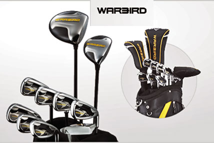 キャロウェイ ウォーバード (callaway WARBIRD )キャディバック付きクラブセット 10本組フレックスSのみ日本仕様