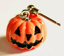 ハロウィンピアス 橙色のかぼちゃ/ジャックランタンのFDAピ...