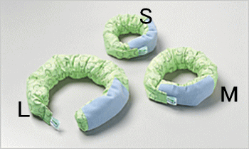 腕・足などの床ずれに。ドーナツ型の床ずれパッドテンホールパッドS