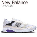 ニューバランス スニーカー New Balance メンズ レディース X-RACER X-レーサー WHITE ホワイト MSXRCHTE FLNB9F4U07 NBPD9B012W シューズ 【中古】未使用品