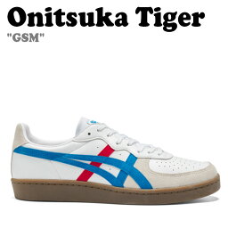 <strong>オニツカタイガー</strong> スニーカー Onitsuka Tiger メンズ レディース GSM ジーエスエム WHITE DIRECTOIRE BLUE ホワイト ディレクトワール ブルー 1183A353-129 シューズ