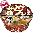 日清どん兵衛「鴨だしそば」x12コケース販売【カップ麺】