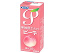 送料無料 【2ケースセット】エルビー 果物屋さんのピーチ20% 200ml紙パック×24本入×(2ケース) 北海道・沖縄・離島は別途送料が必要。