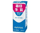 送料無料 毎日牛乳 200ml紙パック×24本入 北海道・沖縄・離島は別途送料が必要。