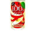 サンガリア 果実味わう 100% アップルジュース 190g缶×30本入×(2ケース)| 送料無料 果実飲料 りんご リンゴ フルーツ 果物