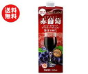 送料無料 スジャータ 赤葡萄(濃縮還元) 1000ml紙パック×6本入 北海道・沖縄・離島は別途送料が必要。