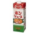 えひめ飲料 POM(ポン) ポンジュース 1000ml紙パック×12(6×2)本入| 送料無料 1L 果実飲料 1l オレンジジュース 果汁100%