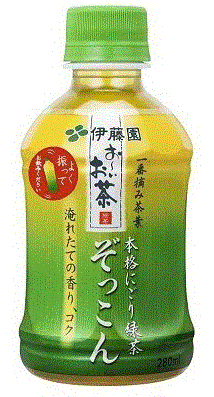 伊藤園　お～いお茶 ぞっこん　280ｍｌ　１ケース 24本1ケース×２ケース