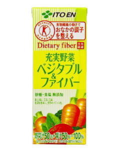 伊藤園 充実野菜 ベジタブル＆ファイバー 200ml×24本 〔1％OFF 特定保健〕