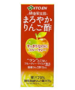 伊藤園 健康果実酢 まろやかりんご酢 200ml×24本　〔31％OFF〕