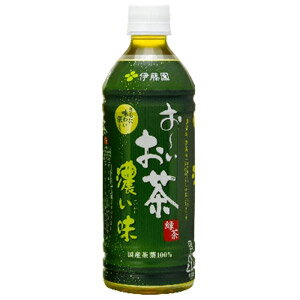 伊藤園 お〜いお茶　濃い味 500ml×24本＜※48本まで1配送可＞