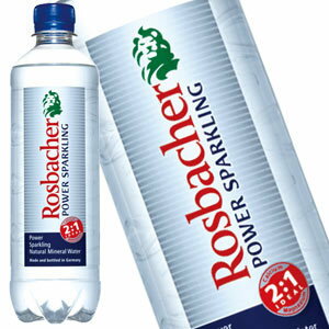 ロスバッハー パワースパークリング 500ml×24本[賞味期限：2012年5月23日]48本まで1配送でお届けします楽天 ドリンク屋/ロスバッハー/水・ミネラルウォーター