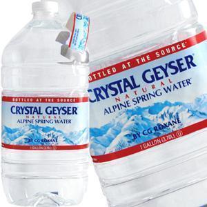 クリスタルガイザー[CRYSTAL GEYSER] ガロンサイズ 3.78LPET×6本[水・ミネラルウォーター]天然水・ナチュラルウォーター[賞味期限：出荷日から1年]1ケース1配送でお届けします北海道・沖縄・離島は送料無料対象外です【送料無料】