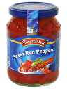 ヘングステンベルグ レッドペパー 320g 新鮮な赤ピーマンをビネガーに漬け込んだレッドペパー(野菜酢漬け)。【日用品屋】ヘングステンベルグ レッドペパー 320g【※キャンセル・変更不可】