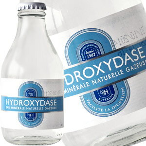 ハイドロキシダーゼ[HYDROXYDASE] 200ml 瓶×20本 [水・ミネラルウォーター][賞味期限：1年以上]3ケースまで1配送でお届け【7月31日出荷開始】ハイドロキシダーゼ/HYDROXYDASE/水/発泡水/超硬水/フランス/水・ミネラルウォーター/天然水/ナチュラルウォーター/楽天 ドリンク屋/