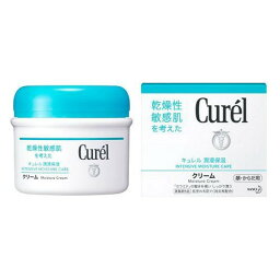 【医薬部外品】《花王》 Curel(<strong>キュレル</strong>)　<strong>クリーム</strong>　ジャー　<strong>90g</strong> (ボディ<strong>クリーム</strong>) 返品キャンセル不可