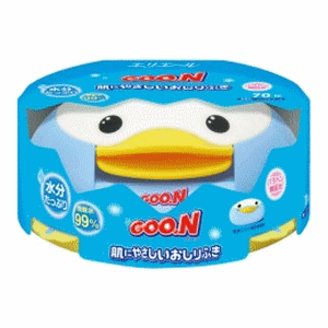 グーン(GOO.N) 肌にやさしいおしりふき 本体70枚入【エリエール】