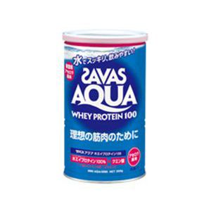 【明治】ザバス　アクア　ホエイプロテイン100　アセロラ風味360g缶