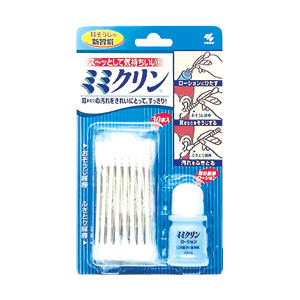 ミミクリン耳そうじの新習慣　ス〜ッとして気持ちいい