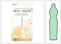 不二ﾗﾃｯｸｽ～身体に心に､やさしいｺﾝﾄﾞｰﾑ～WO+MAN(ｳｰ･ﾏﾝ)(12個入)※この商品は発送までに3～4日かかります｡