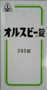 ★送料無料サービス！★牛胆(汁)エキス末配合胃腸薬剤盛堂薬品　オルスビー錠　390錠：漢方薬【第3類医薬品】【ドラッグピュア】