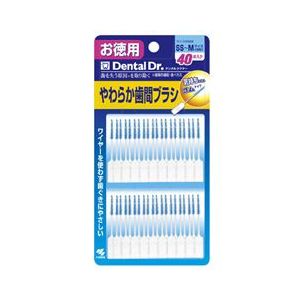 【5のつく日・火曜日は楽天ポイント6倍相当】小林製薬株式会社Dental Dr．(デンタルドクター)やわらか歯間ブラシ　40本【ドラッグピュア楽天市場店】【RCP】