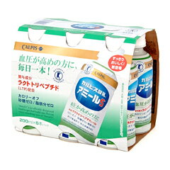 カルピス株式会社　カルピス酸乳／アミールS　200ml　24本パック（特定保健用食品）【ドラッグピュア】