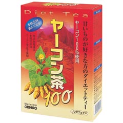 【お盆休まず営業】オリヒロ株式会社ヤーコン100　3g×30包【ドラッグピュア】