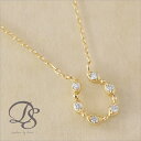 K18 ゴールドネックレスダイヤモンド ネックレス【馬蹄 ネックレス】xダイヤモンド(18k 18金ネックレス)ギフト プレゼントにオススメ【送料無料】 DEVAS ディーヴァス シンプル 誕生日 ダイヤ ゴールド かわいい レディース ペンダント