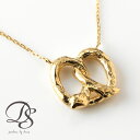 K18 18金 ゴールドネックレス プレッツェル(縦)ゴールド ネックレス 選べるサイズ展開 【18K 18金 ゴールドネックレス】 プレゼント 「送料無料」 DEVAS|レディース 女性 シンプル おしゃれ アクセサリー クリスマス ギフト
