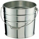 ミネックスメタル 18-8つる付バケット 15L <ABK05015> ABK05015