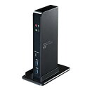 SANWA SUPPLY(サンワサプライ) タブレットスタンド付き4K対応USB3.1ドッキングステーション USB-CVDK4 USBCVDK4