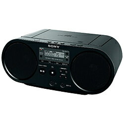 SONY(<strong>ソニー</strong>) CD<strong>ラジオ</strong>（<strong>ラジオ</strong>+CD）（ブラック）　ZS-S40 BC【ワイドFM対応】 ZSS40BC 【864】