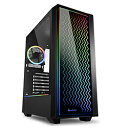SHARKOON PCケース SHA-RGB LIT200 ブラック SHARGBLIT200