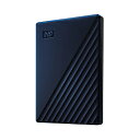 Western Digital WDBA2D0020BBL-JESN USB-C & USB-A対応 Mac用ポータブルHDD WD My Passport for Mac 2TB ブルー WDBA2D0020BBLJESN