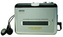 ANDO オートリバースカセットテーププレーヤー(シルバー) C9422 C9422