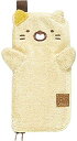 すみっコぐらし どっとポーチ 機能付きタオルポーチ パペット ねこ B
