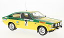 BoS Models 1:18 1976年モデル オペル カデット C GT/E No.7 Opel Kadett C GT/E, No.7, Rallye DM, Rallye Hessen, 1976, W.Smolej/C.Geistdorfer 1/18 by BOS Models