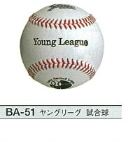 久保田スラッガー硬式ボールヤングリーグ、試合球1ダース12個入 BA-51の画像