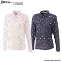 SRIXON(スリクソン)デサントレディス クロスイメージ 小紋柄シャツ 【2020年FWモデル】 RGWQJB01 【50%オフ】
