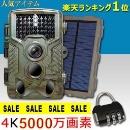 【楽天1位商品】<strong>防犯カメラ</strong> 屋外 ワイヤレス トレイルカメラ　狩猟 電池式 小型 sdカード録画家庭用 上書き <strong>モニターセット</strong> モニター付き 有線 録画機能付き 人感センサー 動体検知 監視カメラ 3600万画素 防水 防塵 フルハイビジョ【南京錠　無料プレゼント!】 SL946