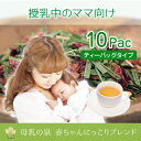 【メール便送料無料】母乳の泉 赤ちゃんニッコリブレンド 10ティーバッグ(母乳育児ブレンド・ノンカフェインハーブティー) 検索KW:母乳 ハーブティー 完全母乳 母乳実感 つまり お茶 ノンカフェイン カフェインレス たんぽぽ茶 タンポポコーヒー 茶 ルイボス ごぼう