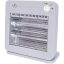 電気ストーブ 800W グレー EES-K800 ヒーター ...