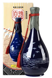 【奄美】【黒糖焼酎】浜千鳥乃詩　原酒・つる首とっくり　38度/720ml