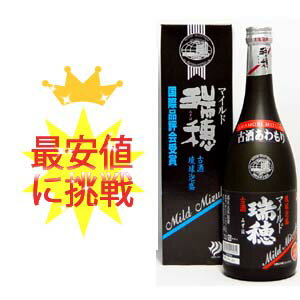 【沖縄】【泡盛】瑞穂マイルド　古酒　25度/720ml