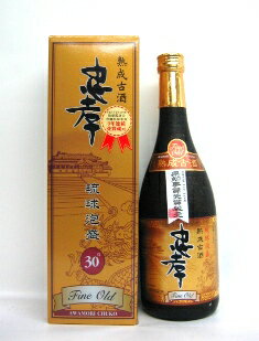 【沖縄】【泡盛】熟成古酒　忠孝　30度/720ml