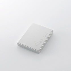 エレコム SD/microSD用メモリカードケース/アルミタイプ(メカニックシルバ(CMC-SDCALSV) メーカー在庫品