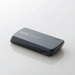 エレコム iPhone/iPod用モバイルバッテリー/1800mAh/ブラック DE-A01L-1810BK メーカー在庫品